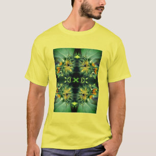 Zonnebloem Ontvouwen Abstract T-shirt