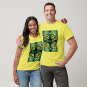 Zonnebloem Ontvouwen Abstract T-shirt (Unisex)