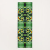 Zonnebloem Ontvouwen Abstract Yogamat (Achterkant)