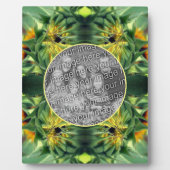 Zonnebloem Ontvouwen Creëer Uw eigen foto Fotoplaat (Voorkant)