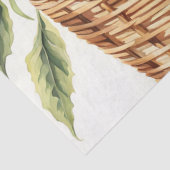 Zonnebloem Oogstmand Tissuepapier (Detail)