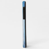 Zonnebloem op Blue Wood Wall Case-Mate iPhone Case (Achterkant/links)
