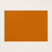 Zonnebloem op Oranje bruiloft Charity Favor Kaart (Achterkant)