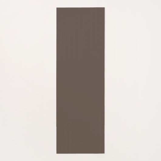 Zonnebloem op Solid Monogram Naam Yogamat (Achterkant)