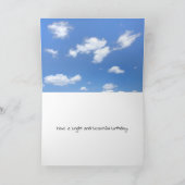 Zonnebloem op zondag met Retro zonnebril Kaart (Binnen)