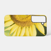Zonnebloem op zonnige dag samsung galaxy hoesje (Achterkant horizontaal)