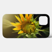 Zonnebloem opent in volle bloei Case-Mate iPhone case (Achterkant (horizontaal))