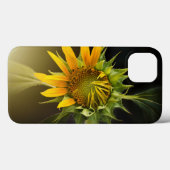 Zonnebloem opent in volle bloei Case-Mate iPhone case (Achterkant (horizontaal))