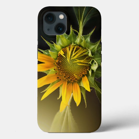 Zonnebloem opent in volle bloei Case-Mate iPhone case (Achterkant)