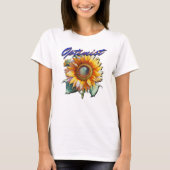 Zonnebloem Optimist T-shirt (Voorkant)