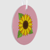 Zonnebloem Ornament (voorkant)