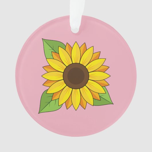 Zonnebloem Ornament (voorkant)