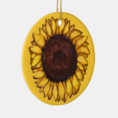 Zonnebloem Ornament Beauful Yellow Flower Decor (Rechts)