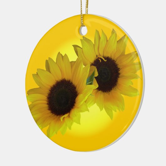 Zonnebloem Ornament Beauful Yellow Flower Decor (Links)