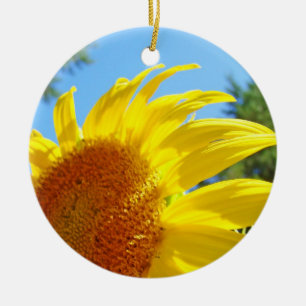 Zonnebloem ornamenten Gele zonnebloem cadeaus