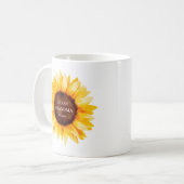 Zonnebloem Oudoma Koffiemok (Voorkant links)