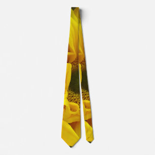 Zonnebloem Paar Arm in Arm Stropdas