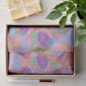 Zonnebloem Paars Roze Pastel Abstract Decoupage Tissuepapier (Geschenk)