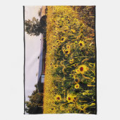ZONNEBLOEM PATCH handdoek (Verticaal)
