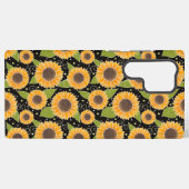 Zonnebloem Patroon Leuke Bloemen Inspirivity Samsung Galaxy Hoesje (Achterkant horizontaal)