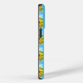Zonnebloem Patroon met Wolken en Hemel Case-Mate iPhone Case (Achterkant / Rechts)