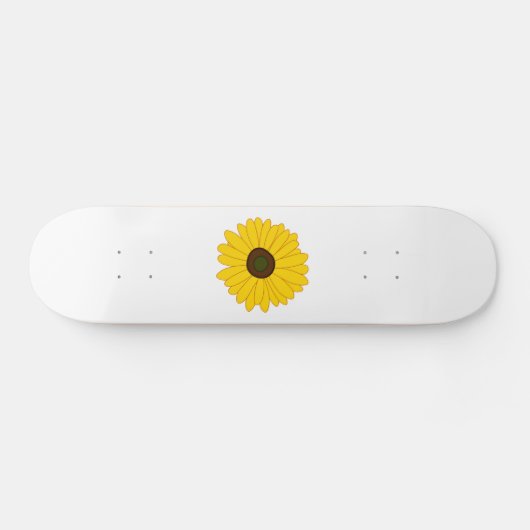 Zonnebloem Persoonlijk Skateboard (Horizontaal)