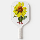 Zonnebloem Pickleball Paddle (Achterkant)