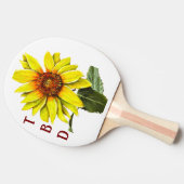 Zonnebloem Ping Pong Paddle Tafeltennisbatje (Zijkant)