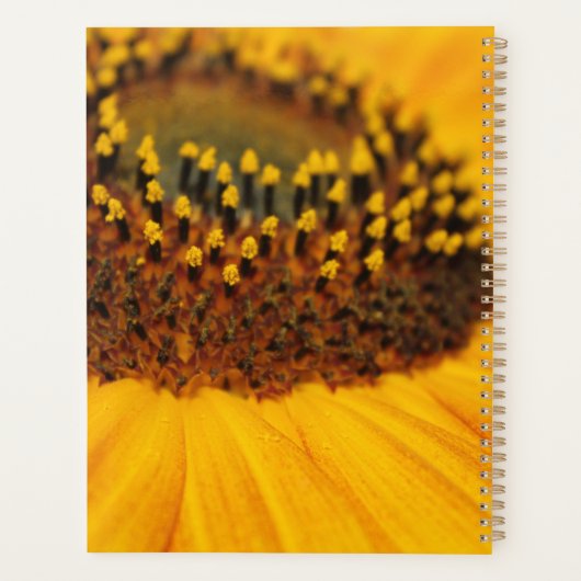 Zonnebloem Planner (Achterkant)