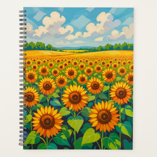 Zonnebloem Planner (Voorkant)