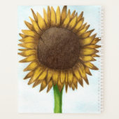  zonnebloem planner (Achterkant)