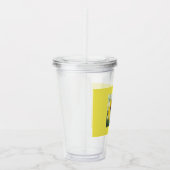 Zonnebloem Plastic Tumbler Acryl Drinkbeker (Rechts)