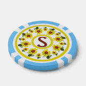 Zonnebloem Poker Chip (Enkel)