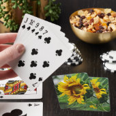 Zonnebloem Pokerkaarten (Insitu)