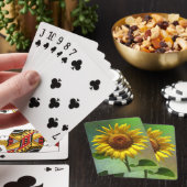 Zonnebloem Pokerkaarten (Insitu)