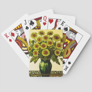 Zonnebloem Pokerkaarten