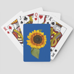 Zonnebloem Pokerkaarten