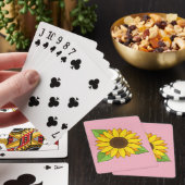 Zonnebloem Pokerkaarten (Insitu)