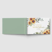 Zonnebloem Pompoen Herfst Bruidsborrel Gastenboek (Volledig)