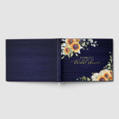 Zonnebloem Pompoen Herfst Bruidsdiner Gastenboek (Volledig)
