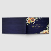 Zonnebloem pompoen Herfst Vrijgezellenfeest Gastenboek (Volledig)