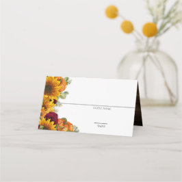 Zonnebloem, Pompoen & Rozen Plaatskaarten Plaatskaartje