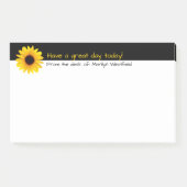 Zonnebloem Positief Bericht Post-it® Notes (Voorkant)
