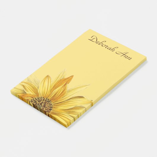 Zonnebloem Post-it® Notes (Schuin)