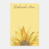 Zonnebloem Post-it® Notes (Voorkant)
