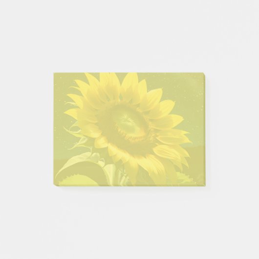 Zonnebloem Post-it® Notes (Voorkant)
