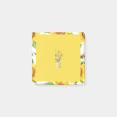 Zonnebloem Post-it® Notes (Voorkant)