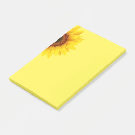 Zonnebloem Post-it® Notes (Schuin)