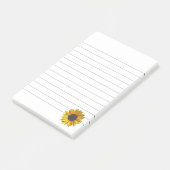 Zonnebloem Post-it® Notes (Schuin)