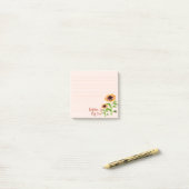 Zonnebloem Post_it Notitie Post-it® Notes (Op bureau)
